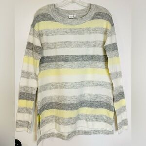GAP Tunic Boat Neck Multicolored Long Sleeve Lightweight Striped  Sweater XS New